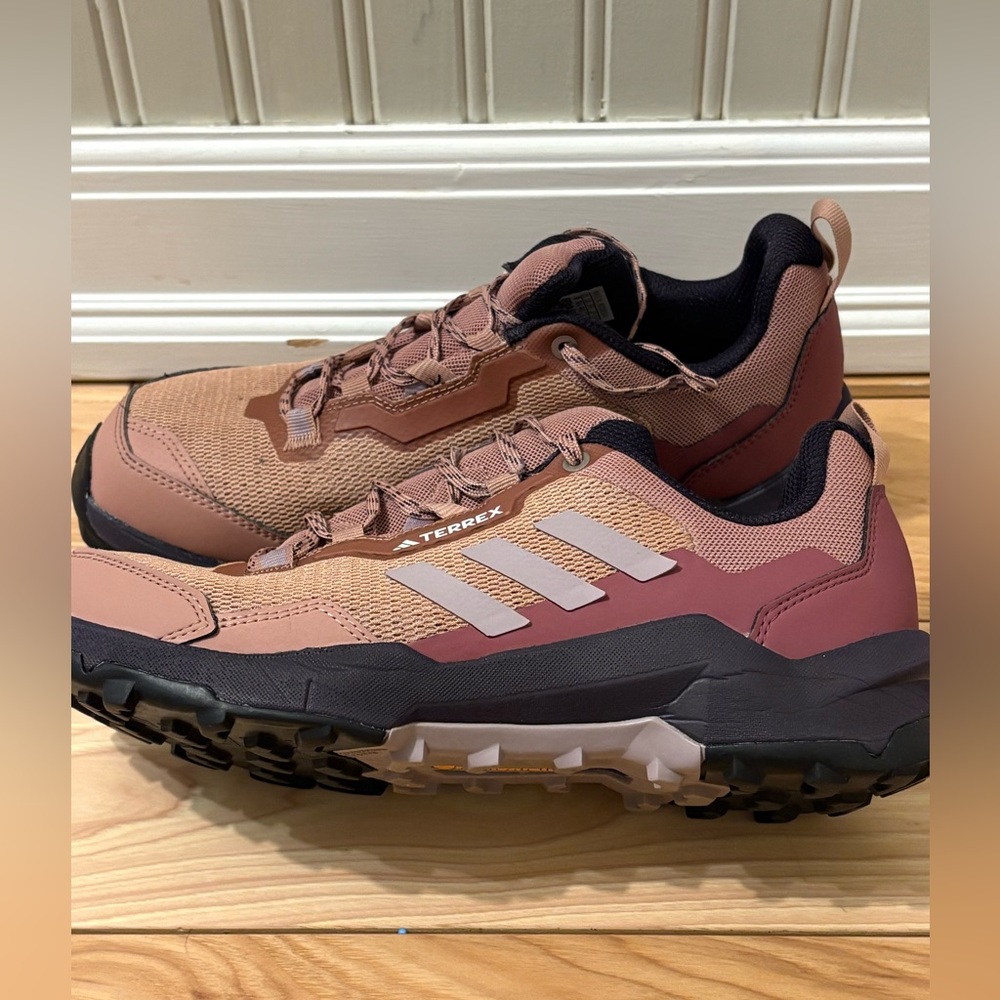 adidas Terrex AX4 Hiking Shoes Womens Sz 8 Mauve Pink Outdoors Active READ